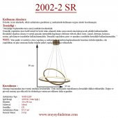 Eray Aydınlatma 2002-2 Eskitme Led Avize - 4