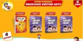 Atom Karınca 4. Sınıf İngilizce Eğitim Seti 4 Kitap - 1