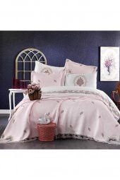 Fransız Güpürlü Nakışlı Alya Gelin Seti Pudra thumbnail 3