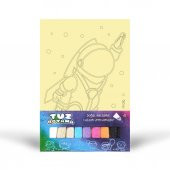 Astronot-1 Tuz Boyama Oyunu, Eğitici Aktivite, Kum Boyama Oyunu - 1