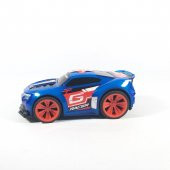 Sesli ve Işıklı Glo Racer Çek Bırak Araba 18 cm - 1