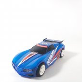 Sesli ve Işıklı Glo Racer Çek Bırak Araba 18 cm - 12