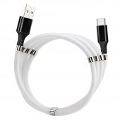 FitPlus Type-C Hızlı Şarj Özellikli Mıknatıslı Data/Şarj Kablosu FP1001 - 3