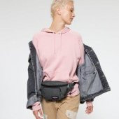 Eastpak Page Black Denim Gri Unisex Bel Çantası EK69E77H - 1