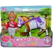 BİRLİK ATLI MİNİ MANKEN BEBEK K899-12A - 1