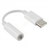 FitPlus JH-022 Type-C to 3.5mm Kulaklık Dönüştürücü Kablo Beyaz - 1