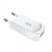 LinkTech I665 Flat Mini Design Lightning Şarj Aleti 1.2A 5V Beyaz - 2