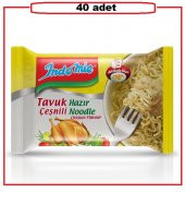 Indomie Tavuk Aromalı Hazır Noodle 75 Gr x 40 adet - 1