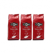 Con Lefkoşa Çifte Kavrulmuş Türk Kahvesi 3 x 100 G - 1