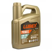 Lubex Primus MV-LA 5W-30 4 Lt Tam Sentetik Motor Yağı - 1