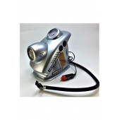 250 PSI IŞIKLI ÇAKMAKLIK GİRİŞLİ KÜÇÜK HAVA KOMPRESÖRÜ ARAÇ ARABA OTOMOBİL OTO ÇAKMAKLIKLI MİNİ LASTİK HAVA POMPASI - 1