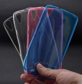 HTC Desire 828 Kılıf Zore Ultra İnce Silikon Kapak - 3