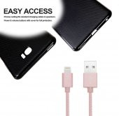 Galaxy S8 Plus Kılıf İ-Zore Karbon Silikon - 4