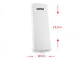 Everest EWN-220POE Bina Dışı Uzun Mesafe Destekli 5,8Ghz 300Mbps Repeater + Access Point Kablosuz Router - 2