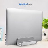 Nuoxi BH-201 Dikey Notebok Macbook Metal Ayarlanabilir Arc Stand - 4