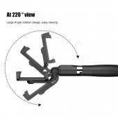 Tripod Bluetooth Kumandalı Kablosuz Selfie Çubuğu Monopod - 3
