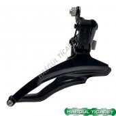 HSGL BİSİKLET TY 05 VİTES KOLU SİYAH ÖN ARKA ATTIRICI SET - 4