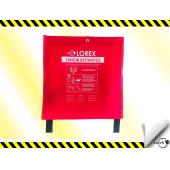 ROBOTIX 100cm x 100cm Çantalı Yangın Battaniyesi - 1
