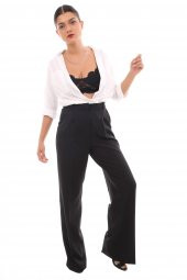 HerTon Pileli Rahat Kesim Palazo Pantolon PU-475 - 5