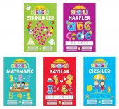 Okul Öncesi Neşeli Etkinlikler Seti 5 Kitap - 1