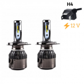 Space Led Far Ampulü Çift Renk Sarı/Beyaz H4-36W-4800LM-12V / LAAM492-1 - 2