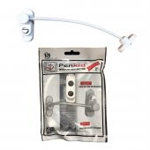 Penkid Düğmeli Çelik Halatlı Pvc Pencere Emniyet Kilidi Beyaz - 4