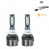 Space Led Far Ampulü Beyaz H3 36W 4800LM 12V LAAM801 - 1