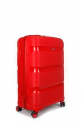 Trendsbag Travel Store Büyük Boy Kırmızı Pp Silikon Valiz - 2