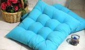 60x60cm Dekoratif Pofuduk Fonksiyonel Minder, evde, işte, ofiste, Bahçede - 1