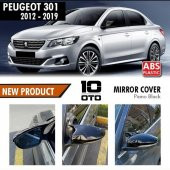 Peugeot 301 Yarasa Ayna Kapağı Parlak Siyah - 1