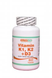 Nutrivita Nutrition Vitamin K1 K2 ve D3 60 Tablet - 1