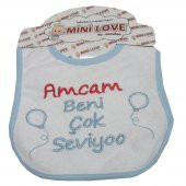salarticaret nakışlı bebek salya mama önlüğü - 2