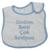 salarticaret nakışlı bebek salya mama önlüğü - 6