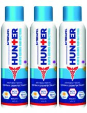 Hunter Antibakteriyel Cilt ve Yüzey Sprey Dezenfektan 150 ml 3 lü paket - 1