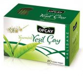 Ofçay Halisane Bitki Çayı Yeşil Çay Yaseminli 20 x 1,5 gr - 1