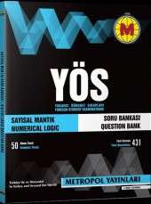 Metropol Yayınları YÖS Sayısal Mantık Soru Bankası - 1