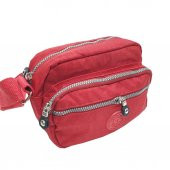 Kaliteli ve Kullanışlı Orta Boy Kırmızı Renk Bayan El ve Omuz Çantası - 1