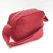 Kaliteli ve Kullanışlı Orta Boy Kırmızı Renk Bayan El ve Omuz Çantası - 4