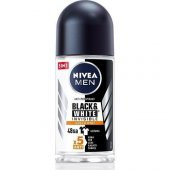 Nıvea Roll On Black Whıte Invısıble 5x Güçlü Etki Bay 50 Ml - 2