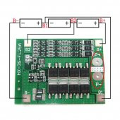 3S 25A 3 Hücreli Balans BMS 18650 Lityum Pil Şarj Devresi - 5