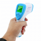 XS Temassız Ateş Ölçer Kızıl Ötesi Vücut Alından Dijital Termometre - 2