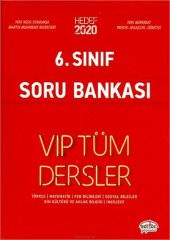 Editör 6. Sınıf Vip Tüm Dersler Soru Bankası Kırmızı Kitap - 1