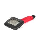 ZM-1027S İnce Uçlu Kedi Köpek Tarağı Kırmızı Small - 1