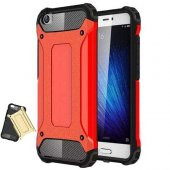 Teleplus Xiaomi Mi5 Çift Katmanlı Tank Kapak Kılıf - 4