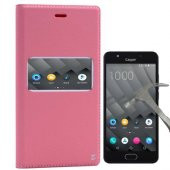 Teleplus Casper Via M2 Pencereli Lux Kılıf  + Cam Ekran Koruyucu - 4