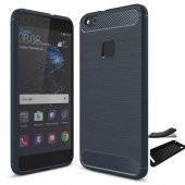 Teleplus Huawei P10 Lite Özel Karbon ve Silikonlu Kılıf - 5