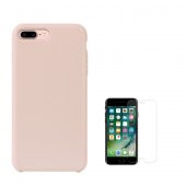 Teleplus G-Case iPhone 7 Plus Silikon Kılıf + Cam Ekran Koruyucu - 3