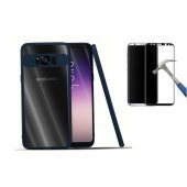 Teleplus Samsung Galaxy S8 Plus Kamera Koruma Silikon Kılıf  + Full Kapatan Cam - 3