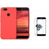 Teleplus Xiaomi Mi A1 İmax Kamera Korumalı Silikon Kılıf  + Tam Kapatan Cam - 3
