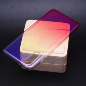Teleplus Huaweı P20 Pro Gökkuşağı Sert Kapak Kılıf  + Nano Ekran Koruyucu - 1
